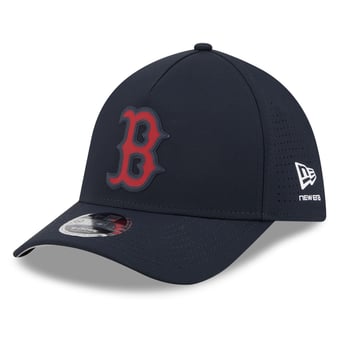 Men's New Era  Navy Boston Red Sox Tonal 39THIRTY A-Frame Flex Hat