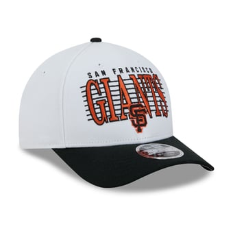 Men's New Era White/Black San Francisco Giants Loyal 9FORTY M-Crown Adjustable Hat
