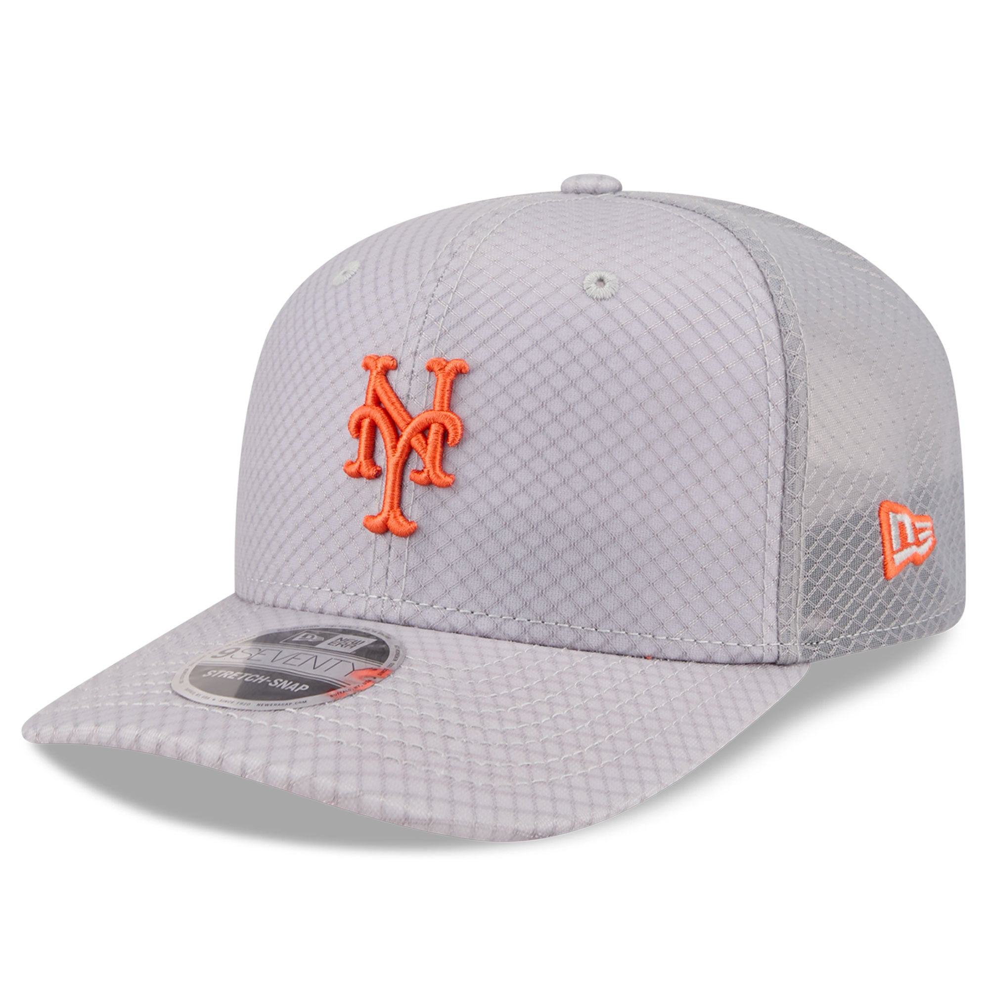 Men's New Era  Gray New York Mets 9SEVENTY Jock Adjustable Trucker Hat