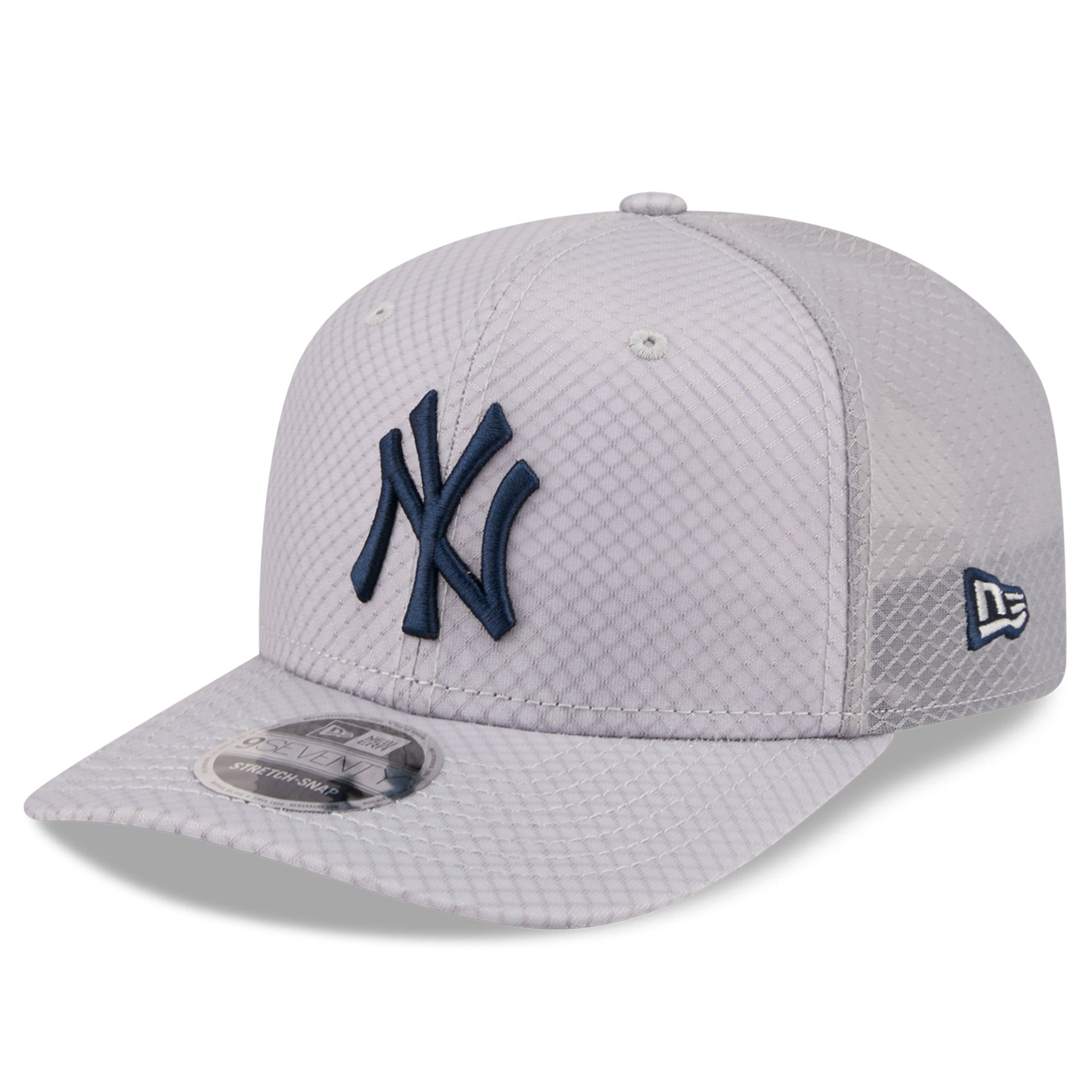 Men's New Era  Gray New York Yankees 9SEVENTY Jock Adjustable Trucker Hat
