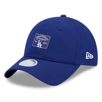 Women's New Era  Royal Los Angeles Dodgers Patch Ponytail Adjustable Hat