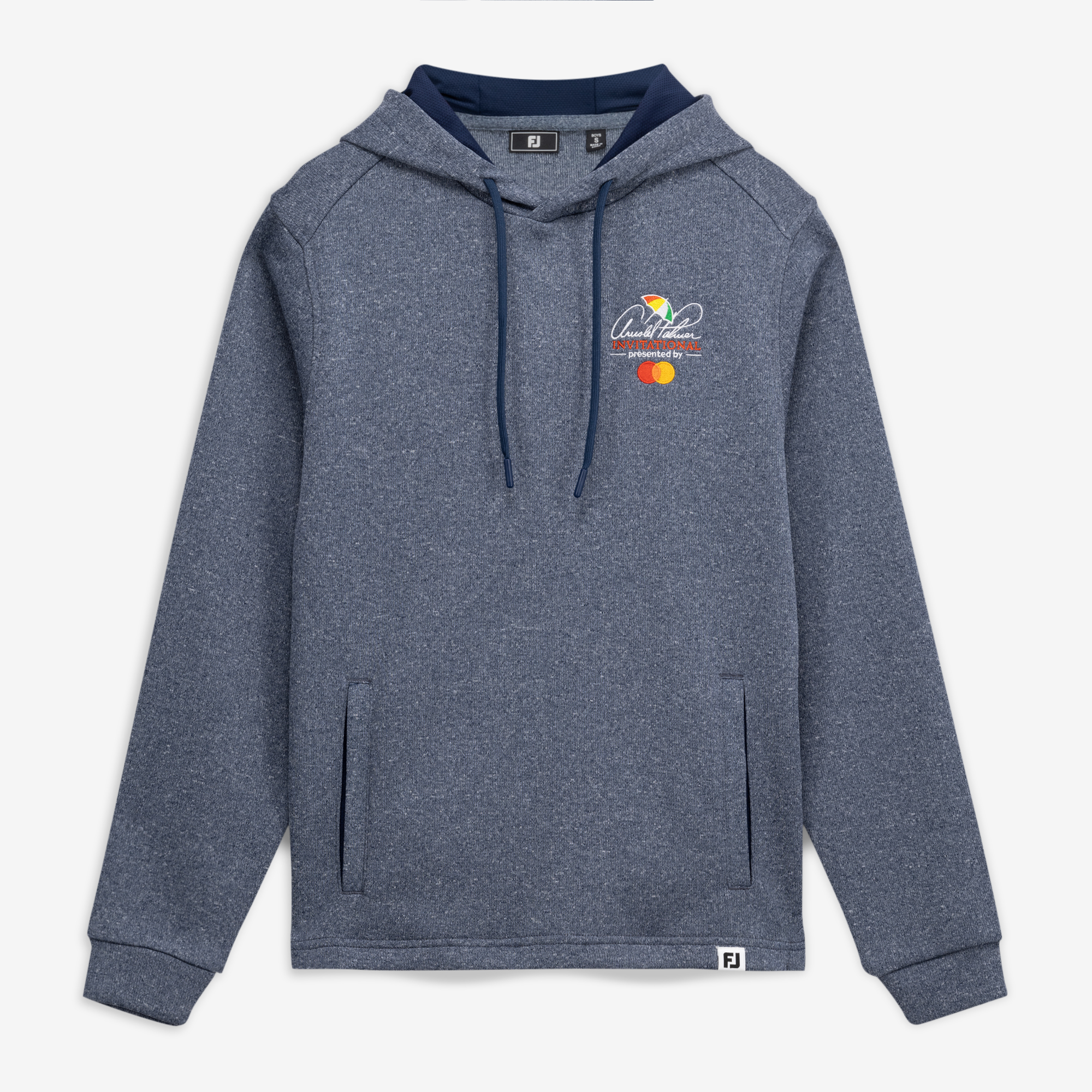 Youth FootJoy Heather Navy Arnold Palmer Invitational Hoodie Youth FootJoy Heather Navy Arnold Palmer Invitational Hoodie