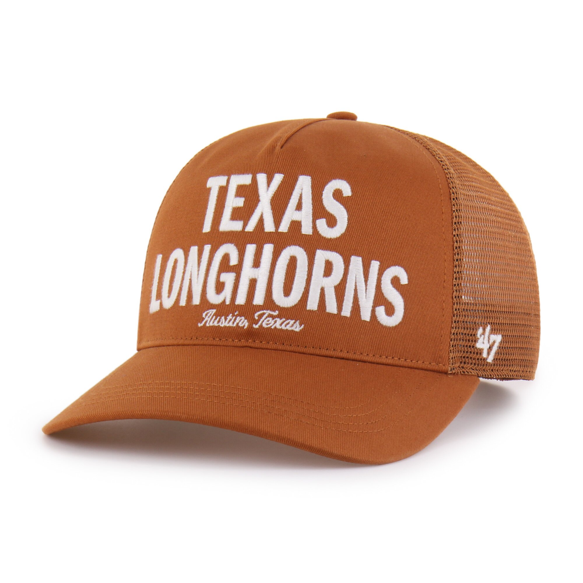 Men's '47 Texas Orange Texas Longhorns Contemporary Hitch Trucker Adjustable Hat