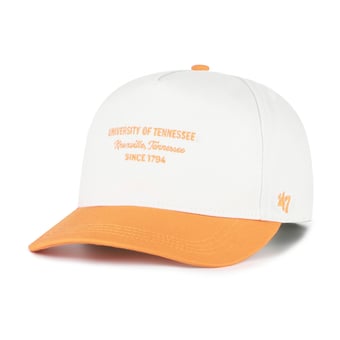 Men's '47 White Tennessee Volunteers Contemporary Basics Two-Tone Hitch Adjustable Hat