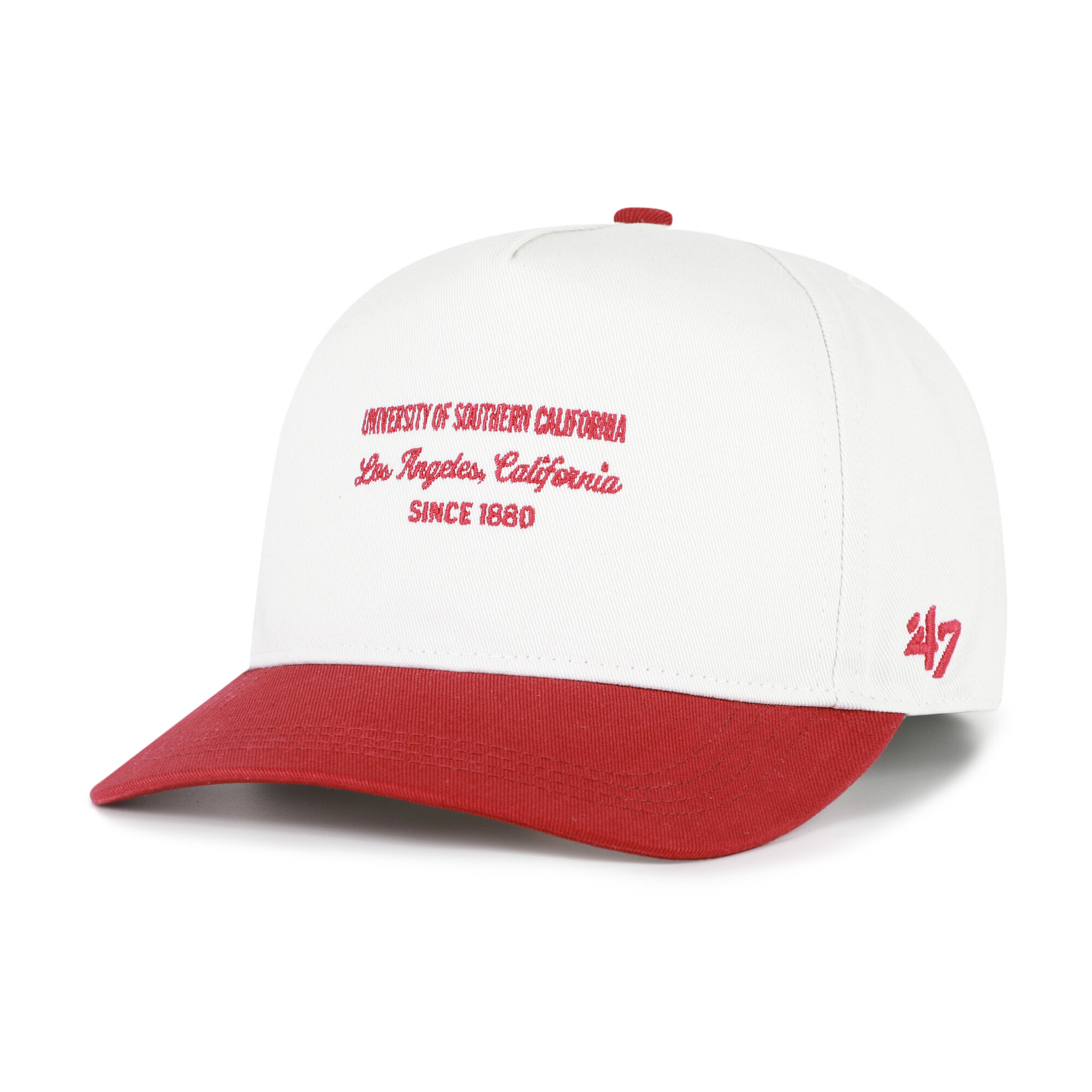 Men’s ’47 White USC Trojans Contemporary Basics Two-Tone Hitch Adjustable Hat Men’s ’47 White USC Trojans Contemporary Basics Two-Tone Hitch Adjustable Hat