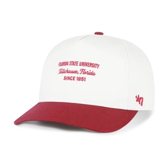 Men's '47 White Florida State Seminoles Contemporary Basics Two-Tone Hitch Adjustable Hat