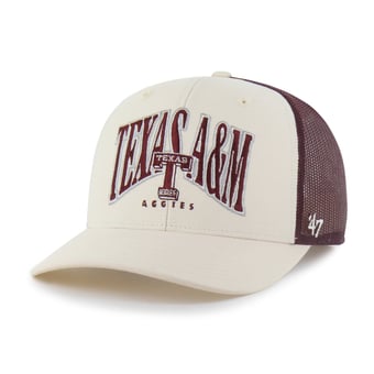 Men's '47  Natural Texas A&M Aggies Drawbridge Trucker Adjustable Hat