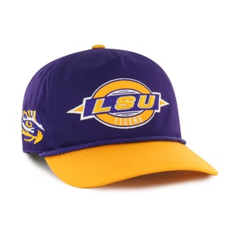 Youth '47  Purple LSU Tigers Frame Out Hitch Rope Adjustable Hat