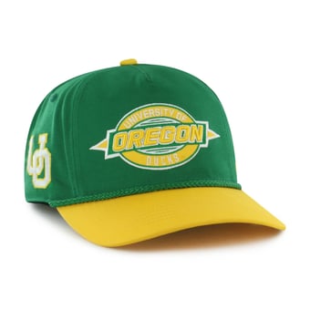 Youth '47  Green Oregon Ducks Frame Out Hitch Rope Adjustable Hat