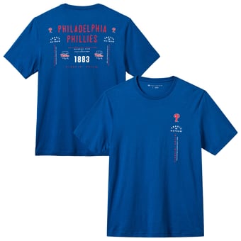 Men's TravisMathew  Royal Philadelphia Phillies Base Hit Bliss T-Shirt