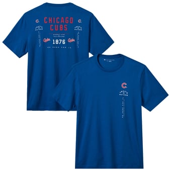 Men's TravisMathew  Royal Chicago Cubs Base Hit Bliss T-Shirt