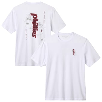 Men's TravisMathew  White Philadelphia Phillies Dugout Dreams T-Shirt