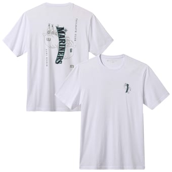 Men's TravisMathew  White Seattle Mariners Dugout Dreams T-Shirt