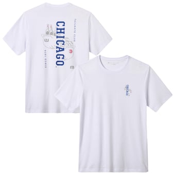 Men's TravisMathew  White Chicago Cubs Dugout Dreams T-Shirt