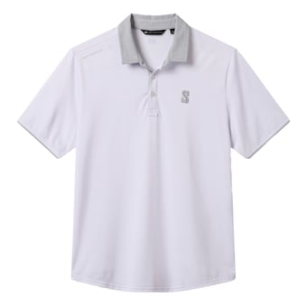 Men's TravisMathew  White Seattle Mariners Victory Vibes Polo