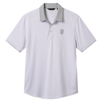 Men's TravisMathew  White San Francisco Giants Victory Vibes Polo
