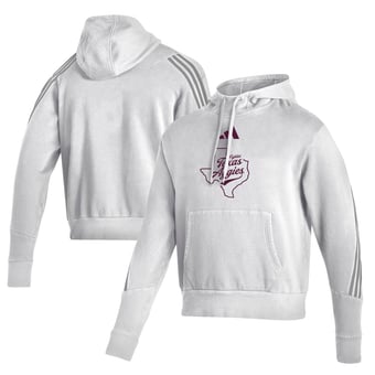 Men's adidas  White Texas A&M Aggies Fightin' Aggies Hoodie
