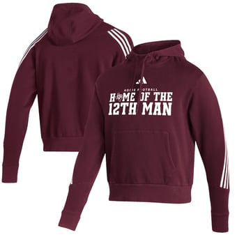 Men's adidas  Maroon Texas A&M Aggies 12th Man Hoodie