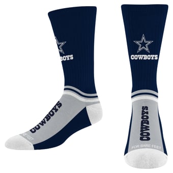 Youth For Bare Feet Dallas Cowboys Team Cushion Crew Socks