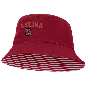 Men's Nike Garnet South Carolina Gamecocks Apex Striped Bucket Hat