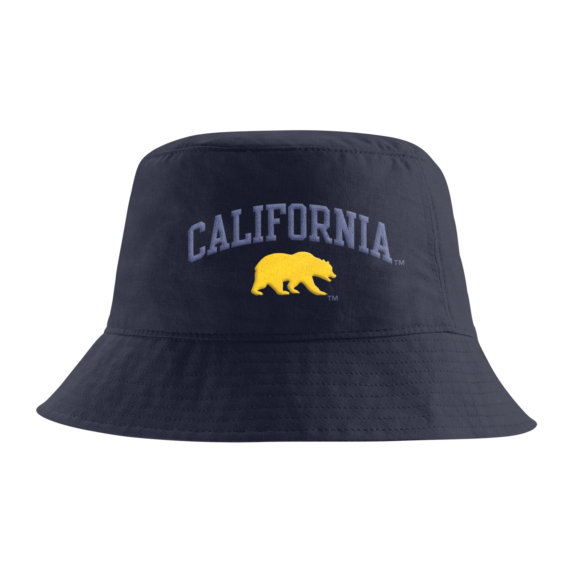 Men's Nike Navy Cal Bears Apex Striped Bucket Hat