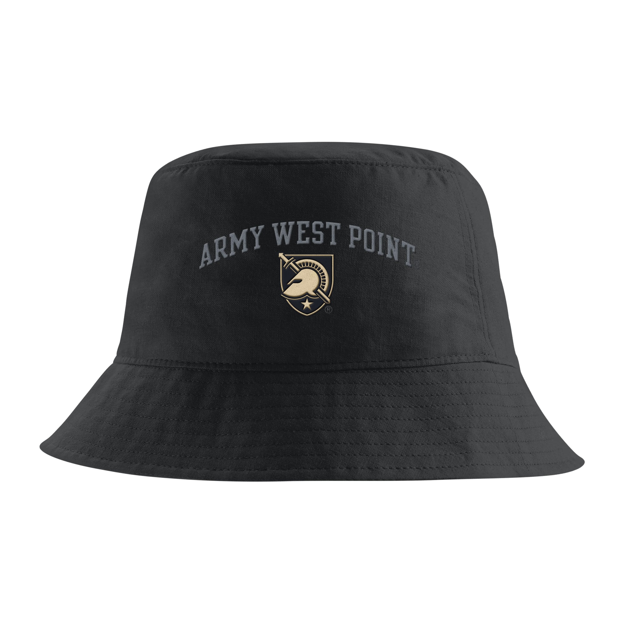 Men's Nike Black Army Black Knights Apex Striped Bucket Hat