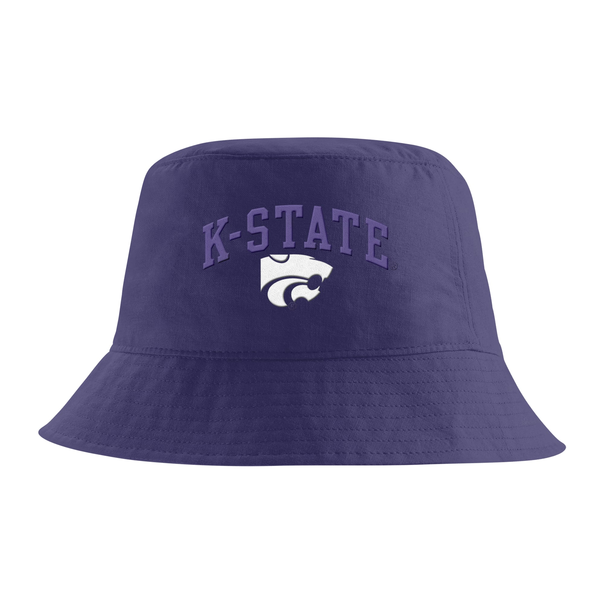 Men's Nike Purple Kansas State Wildcats Apex Striped Bucket Hat