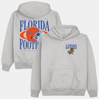 Men's Homefield  Heather Gray Florida Gators Football Heavyweight Hoodie