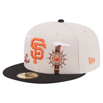 Men's New Era Khaki San Francisco Giants City Icon 59FIFTY Fitted Hat