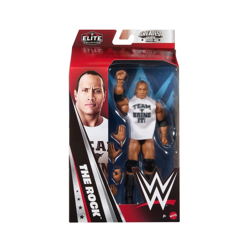 The Rock WWE Mattel Elite Collection Greatest Hits Action Figure