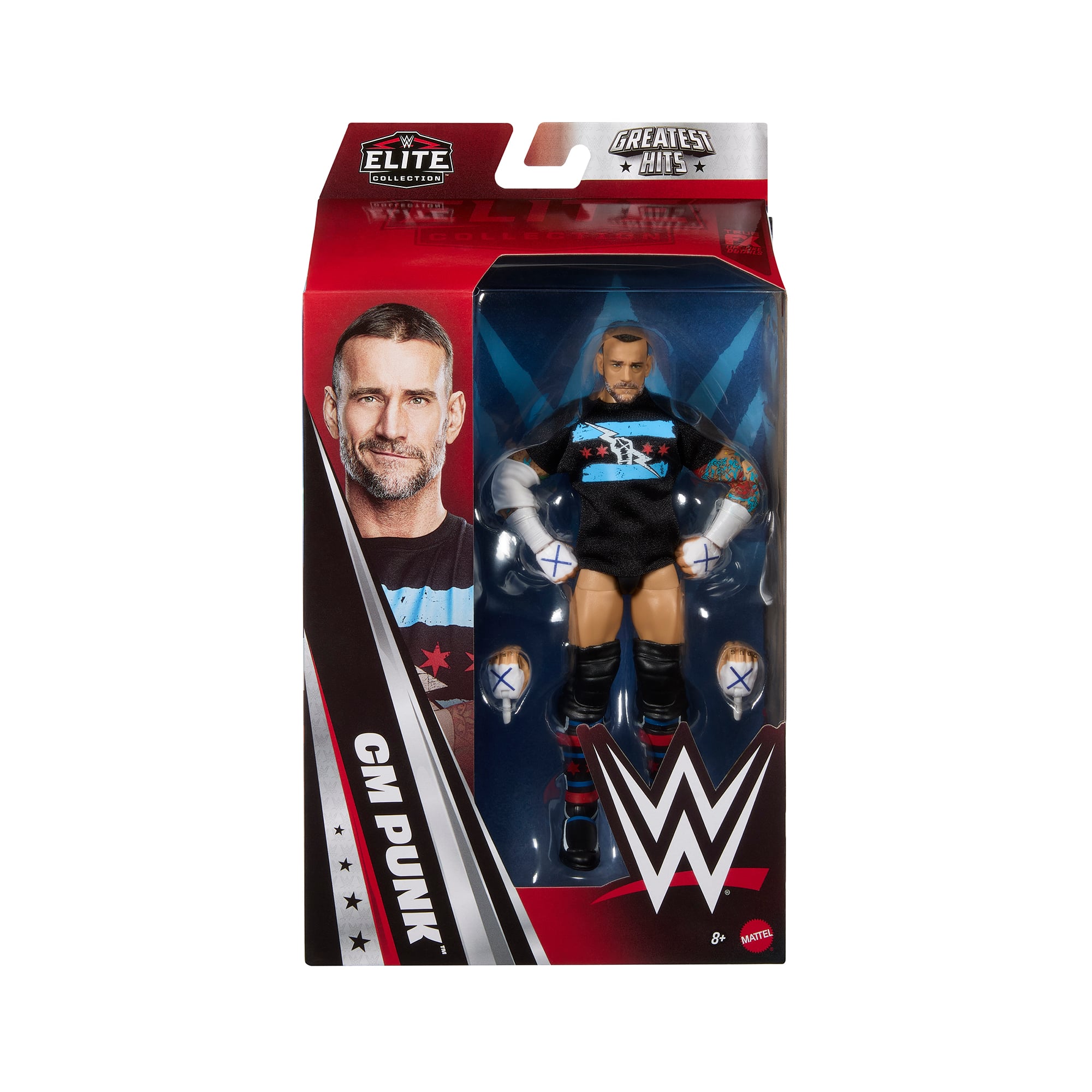 CM Punk WWE Mattel Elite Collection Greatest Hits Action Figure