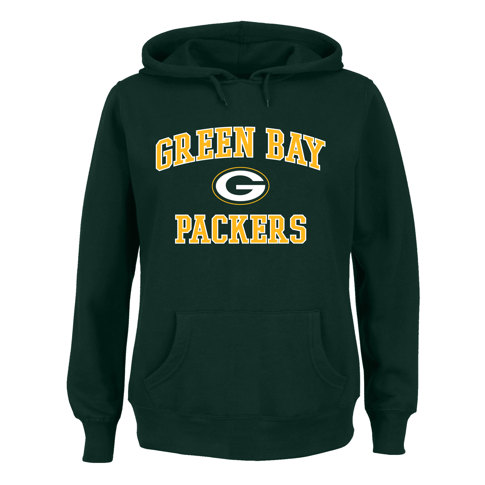 Women's Fanatics Green Green Bay Packers Plus Size Heart & Soul Hoodie