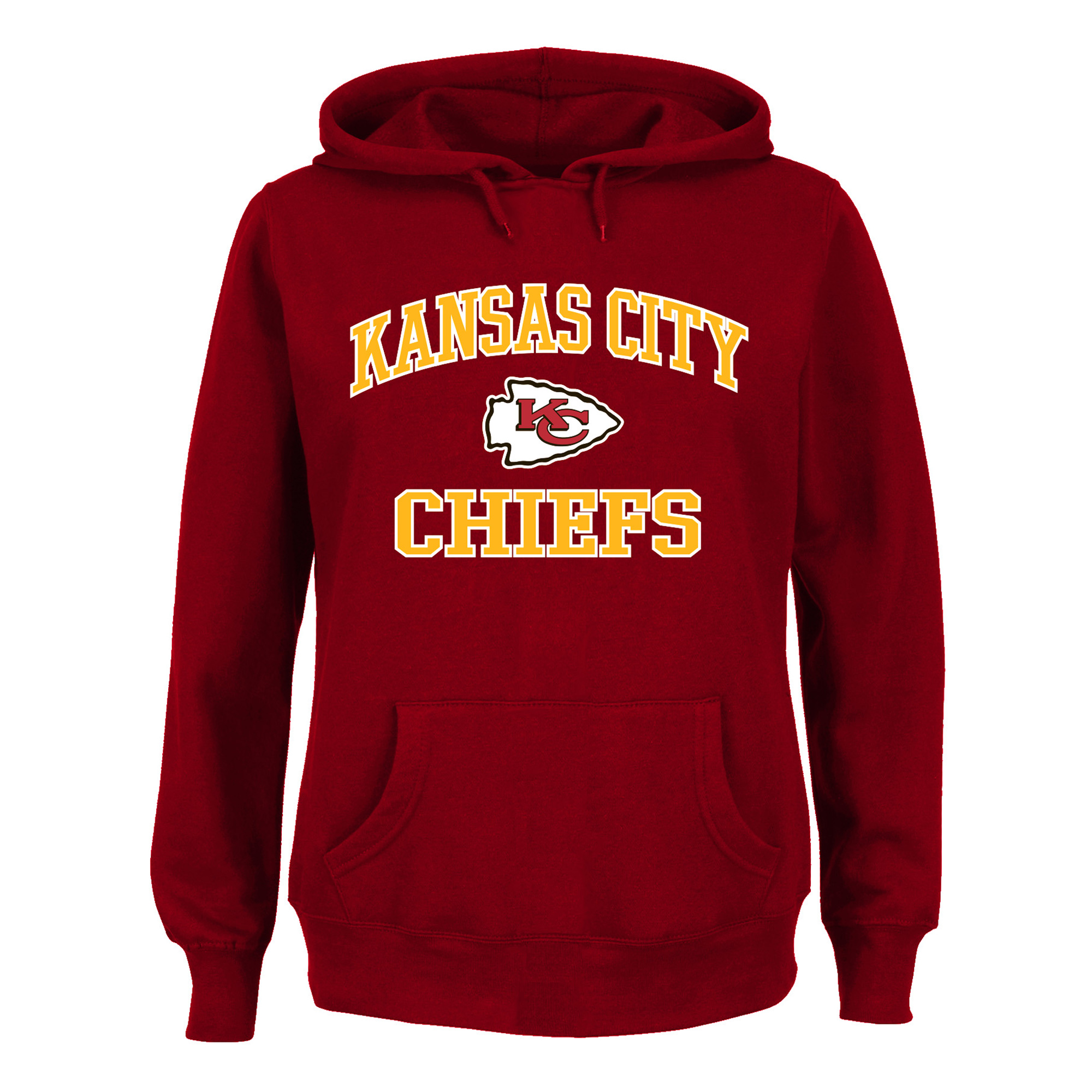 Women's Fanatics Red Kansas City Chiefs Plus Size Heart & Soul Hoodie