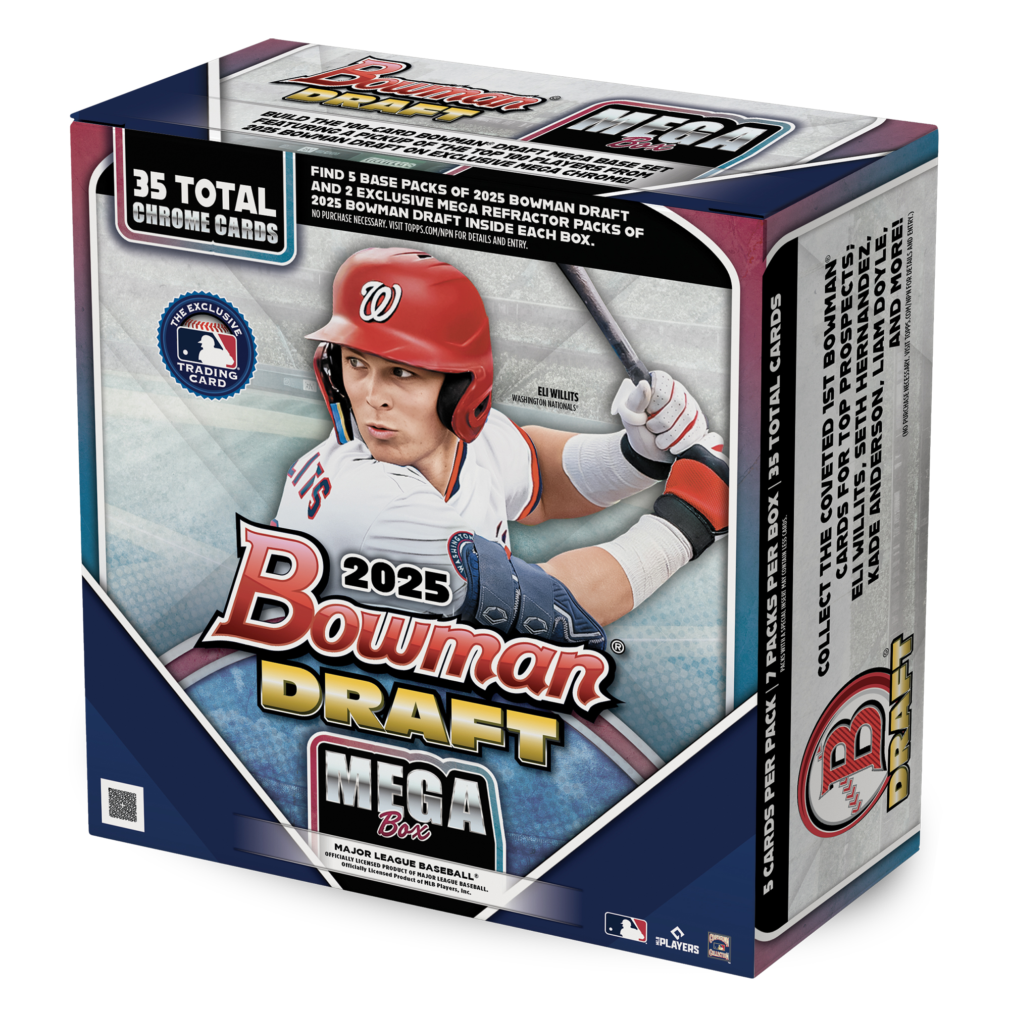 Baseball Checklist 2025 Bowman Draft Baseball Checklist, Chrome Set Info, Odds