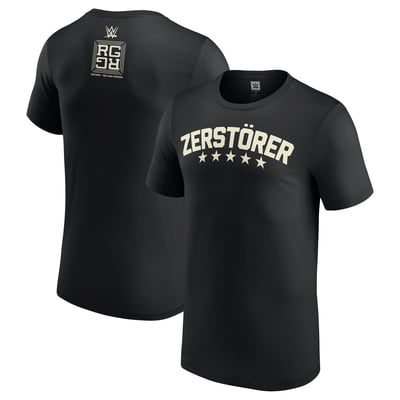 Men's Black Gunther Zerstorer T-Shirt