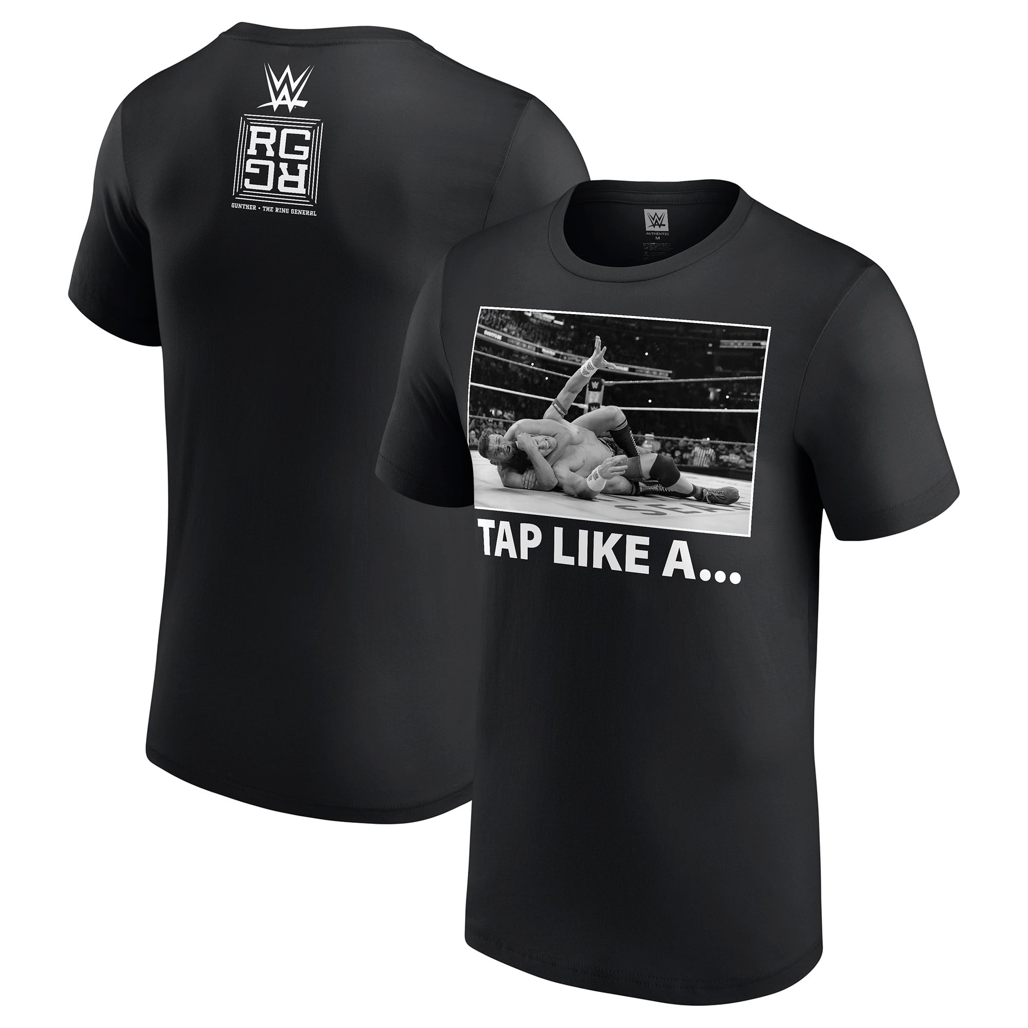 Men's Black Gunther Will Tap Like A T-Shirt