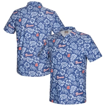 Men's Reyn Spooner Royal Atlanta Braves Big & Tall Cooperstown Collection PUA Performance Polo