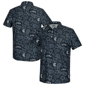 Men's Reyn Spooner Navy Chicago Cubs Big & Tall Cooperstown Collection PUA Performance Polo