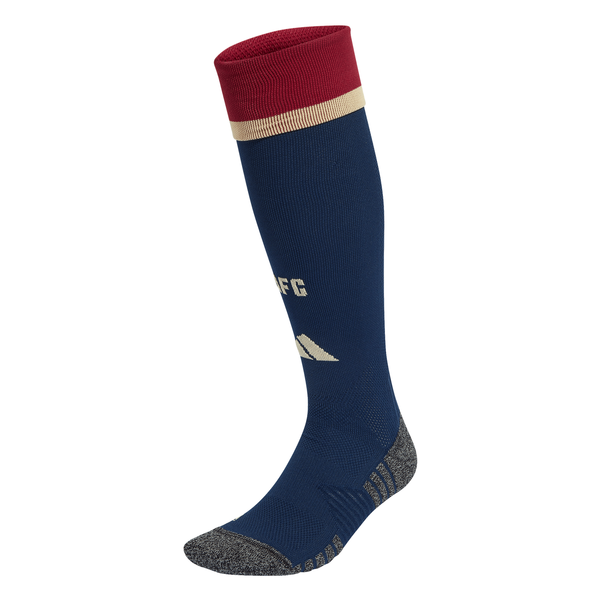 Calcetines adidas de tercera equipación del Arsenal 2026-27: retailer-supplied image