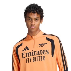 Arsenal Maillot d'Entraînement - Orange/Noir - adidas, vue 4