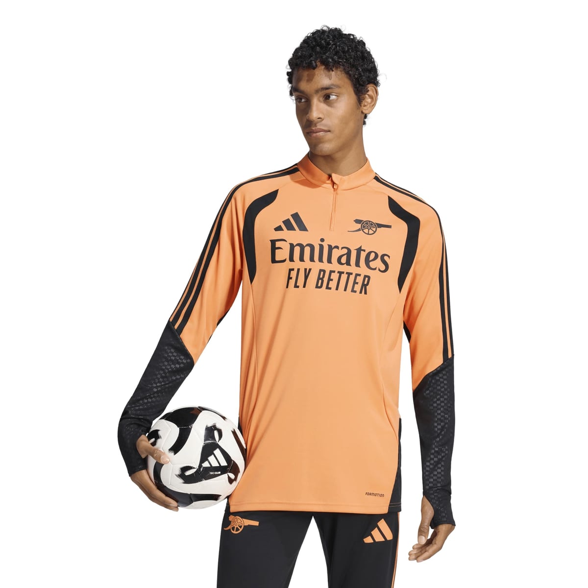 Arsenal Maillot d'Entraînement - Orange/Noir - adidas