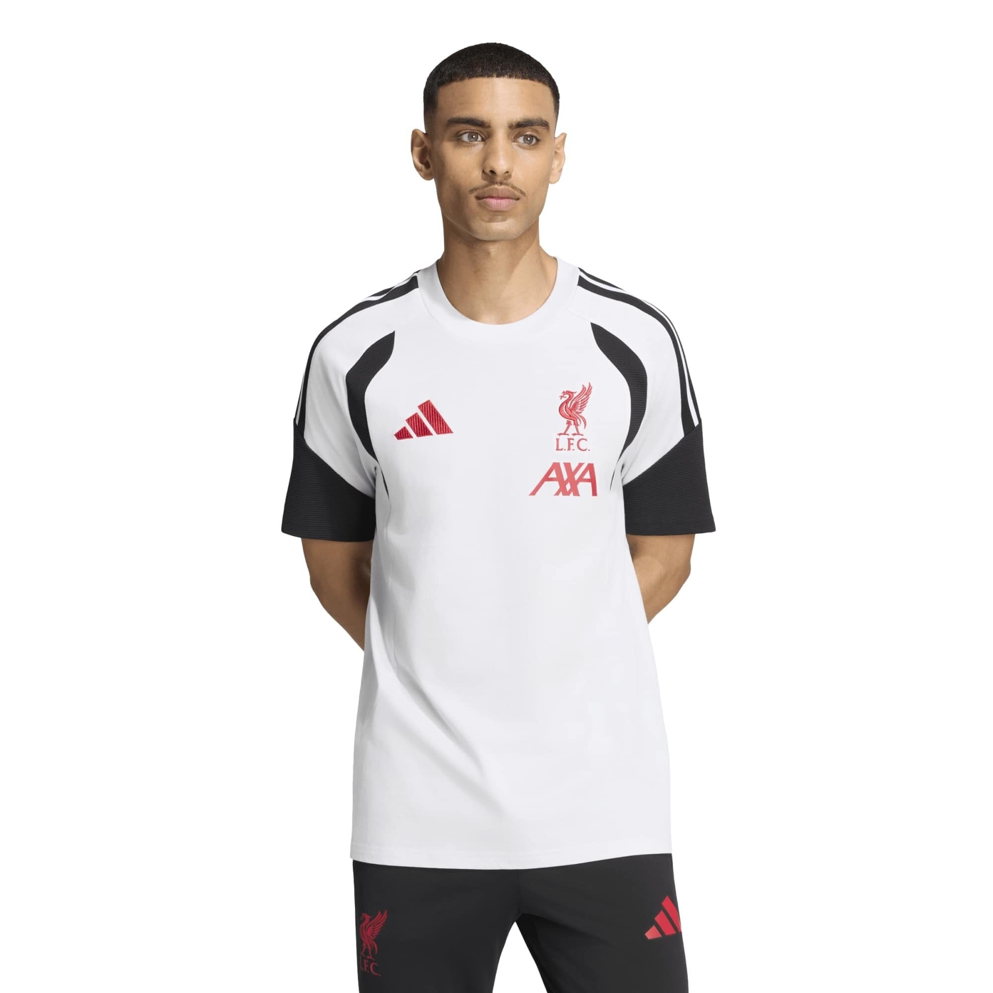 Liverpool adidas Training T-Shirt - Grey