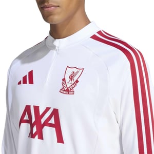 Liverpool Maillot d'Entraînement Tiro 26 EU - Blanc/Rouge - adidas, vue 4