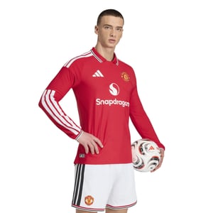Maillot Domicile manches longues Authentique Manchester United 2026/27, vue 3