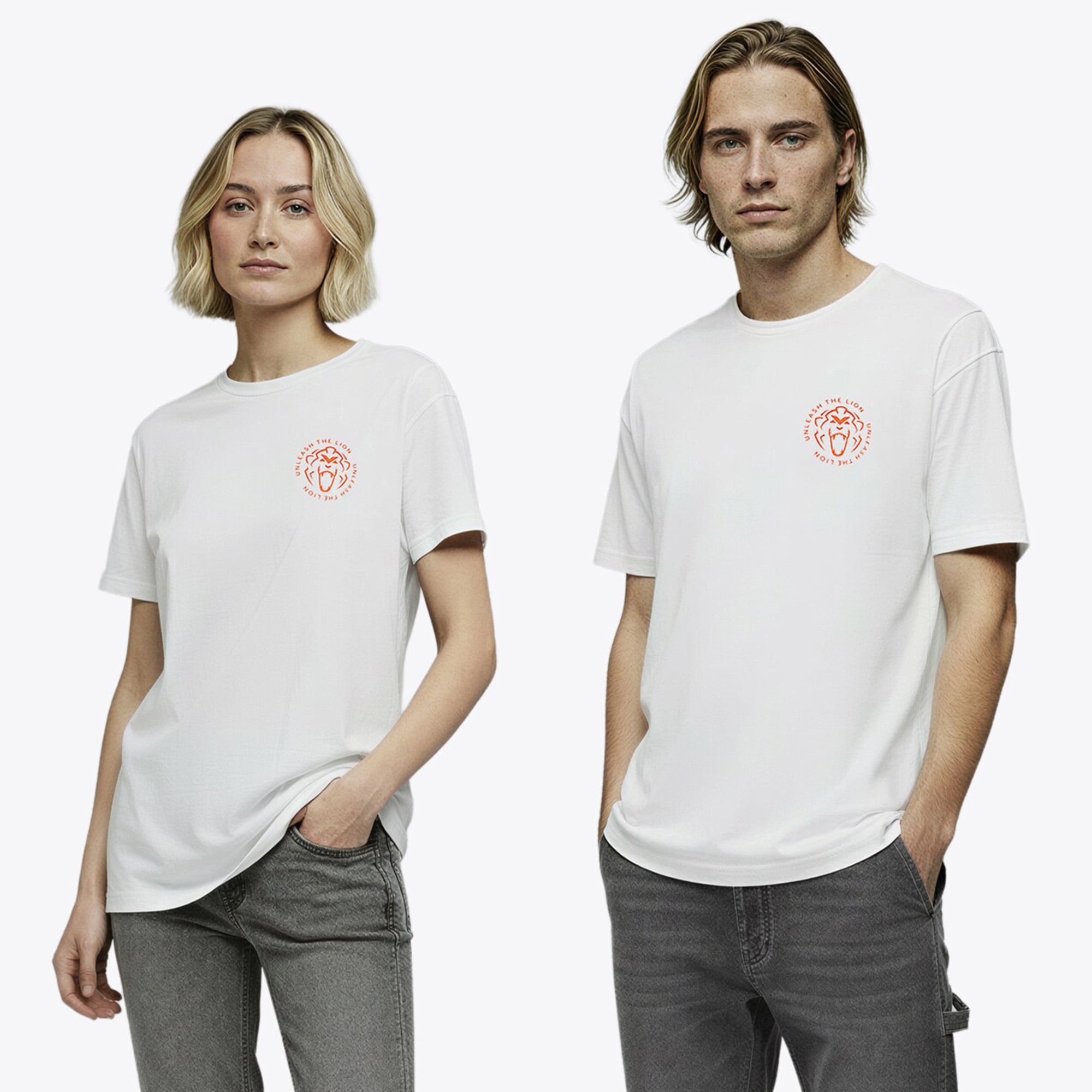 Unleash the Lion T-Shirt - White