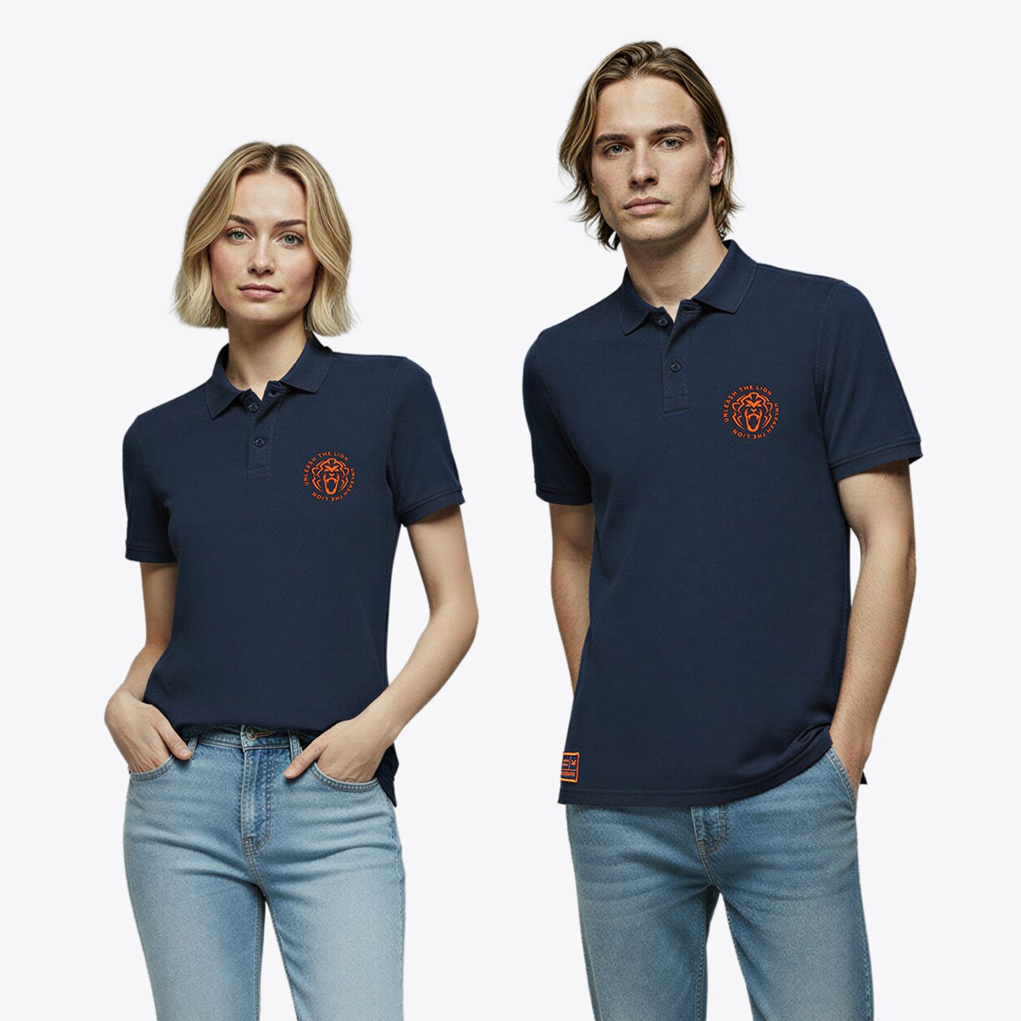 Polo Unleash the Lion - Bleu Marine