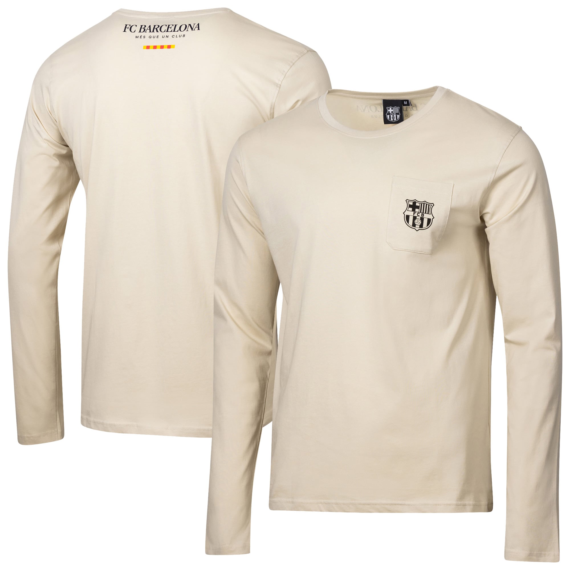 Men's Sport Design Sweden  Tan Barcelona Daily Relaxed Long Sleeve T-Shirt