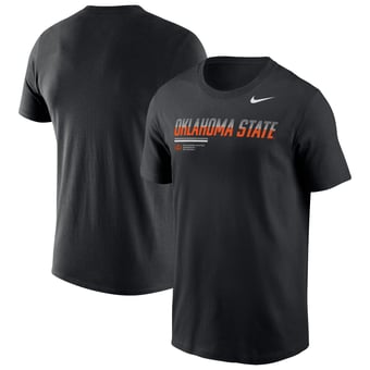 Men's Nike Black Oklahoma State Cowboys 2026 Sideline Wordmark Legend Dri-FIT T-Shirt