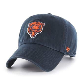 Men's '47 Navy Chicago Bears Historic Logo Clean Up Adjustable Hat