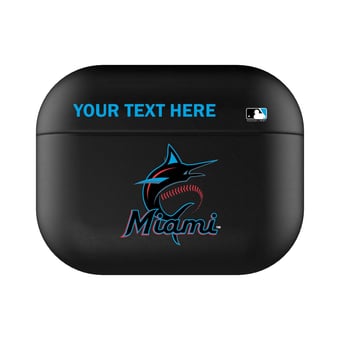 Keyscaper  Miami Marlins Personalized AirPods Pro Case